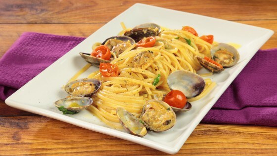 Linguine a vongole Amedeo