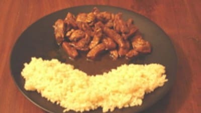 Pollo aceto balsamico e curry