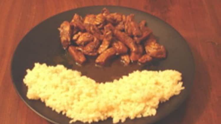 Pollo aceto balsamico e curry