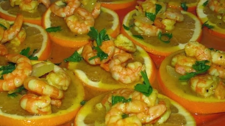 Gamberi al curry