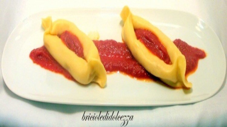 Barchette di pasta fresca