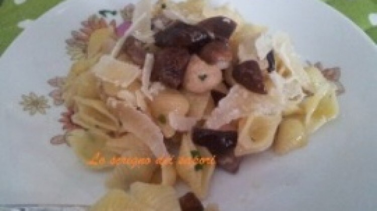 Conchiglie ai funghi porcini