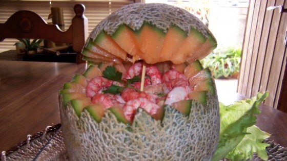 Cocktail di Gamberi e Melone di Black Barbie