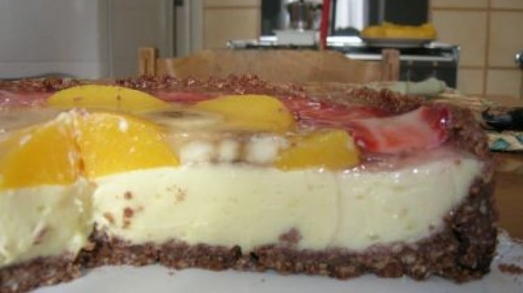 Cheesecake alla crema di mascarpone e frutta