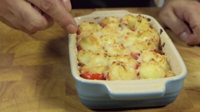Peperoncini ripieni di patate e formaggio