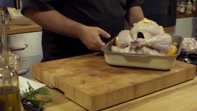 Grembiule Da Cucina UMEELR Con Tacchino Per Ringraziamento - Impermeabile E Anti-olio, Taglia Unica 76x70 Cm, Nero