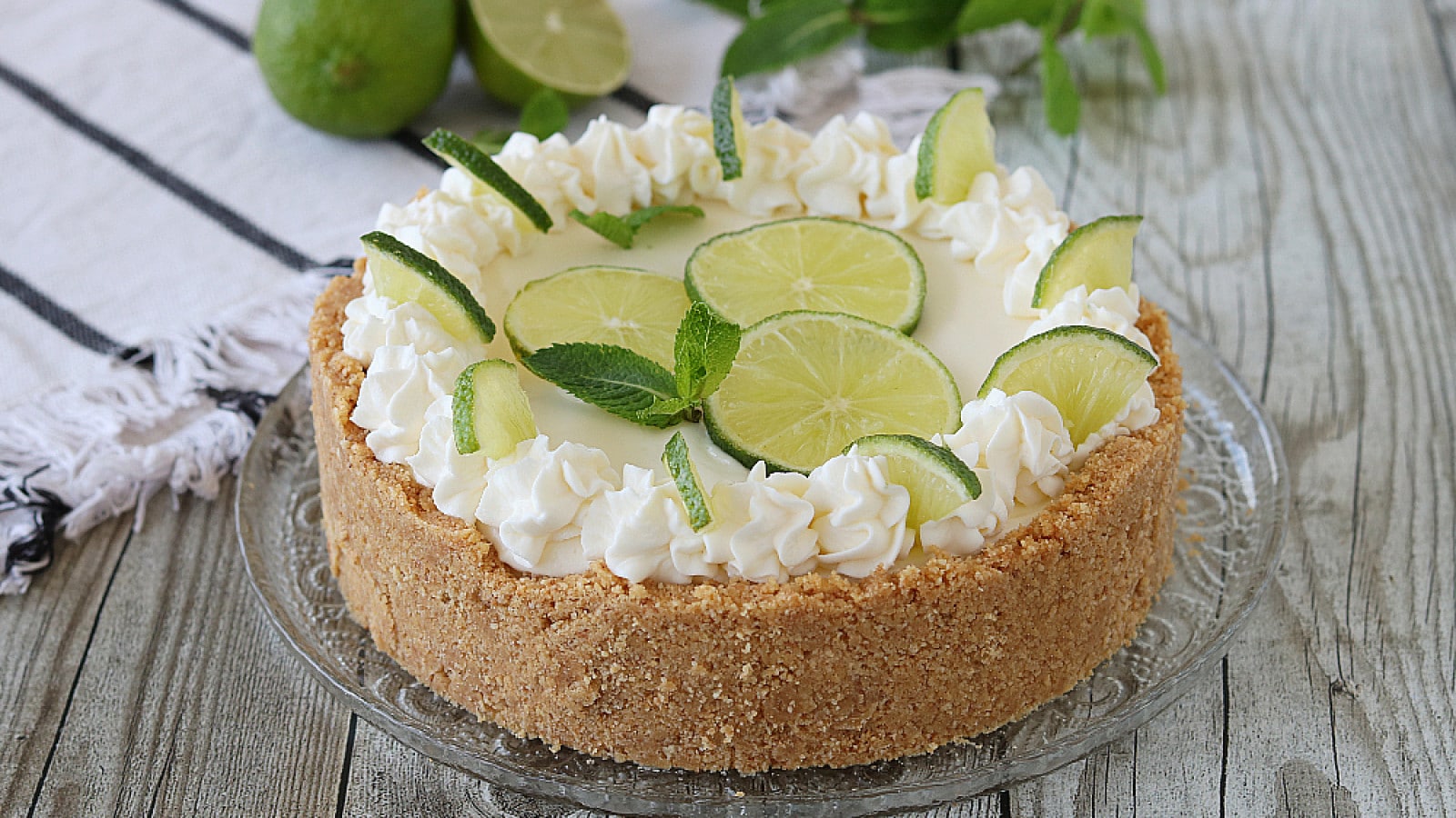 Cheesecake al lime