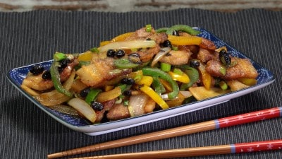 Pancetta speziata in stile dello Sichuan