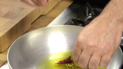 Spaghetti aglio e olio alla napoletana