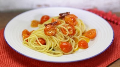 Spaghetti ai pomodorini piccanti