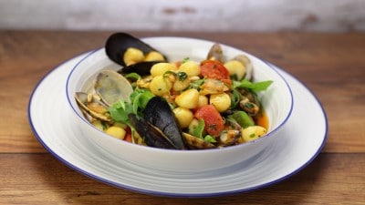 Gnocchi cozze e vongole