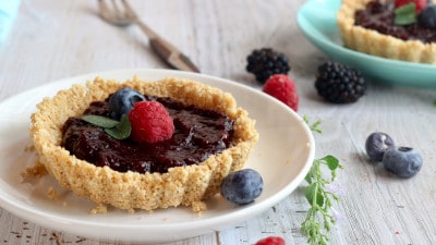 Crostatine alla marmellata senza cottura