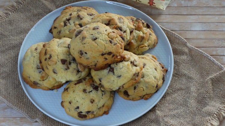 Cookies con arachidi