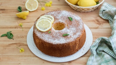 Chiffon Cake al limone