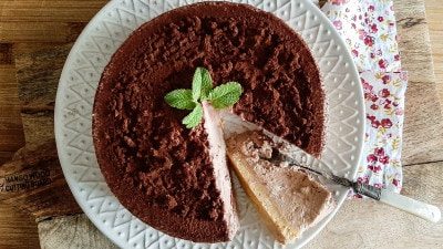 Cheesecake al cioccolato facile