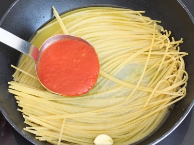 Una richiesta speciale : Spaghetti all' assassina 