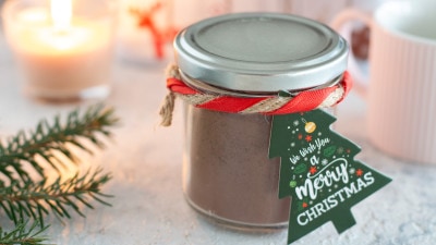 Mix per cioccolata in barattolo