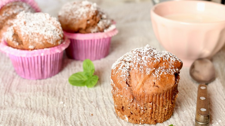 Muffin cioccolato e mascarpone