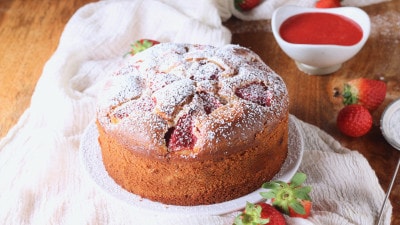 Torta di fragole