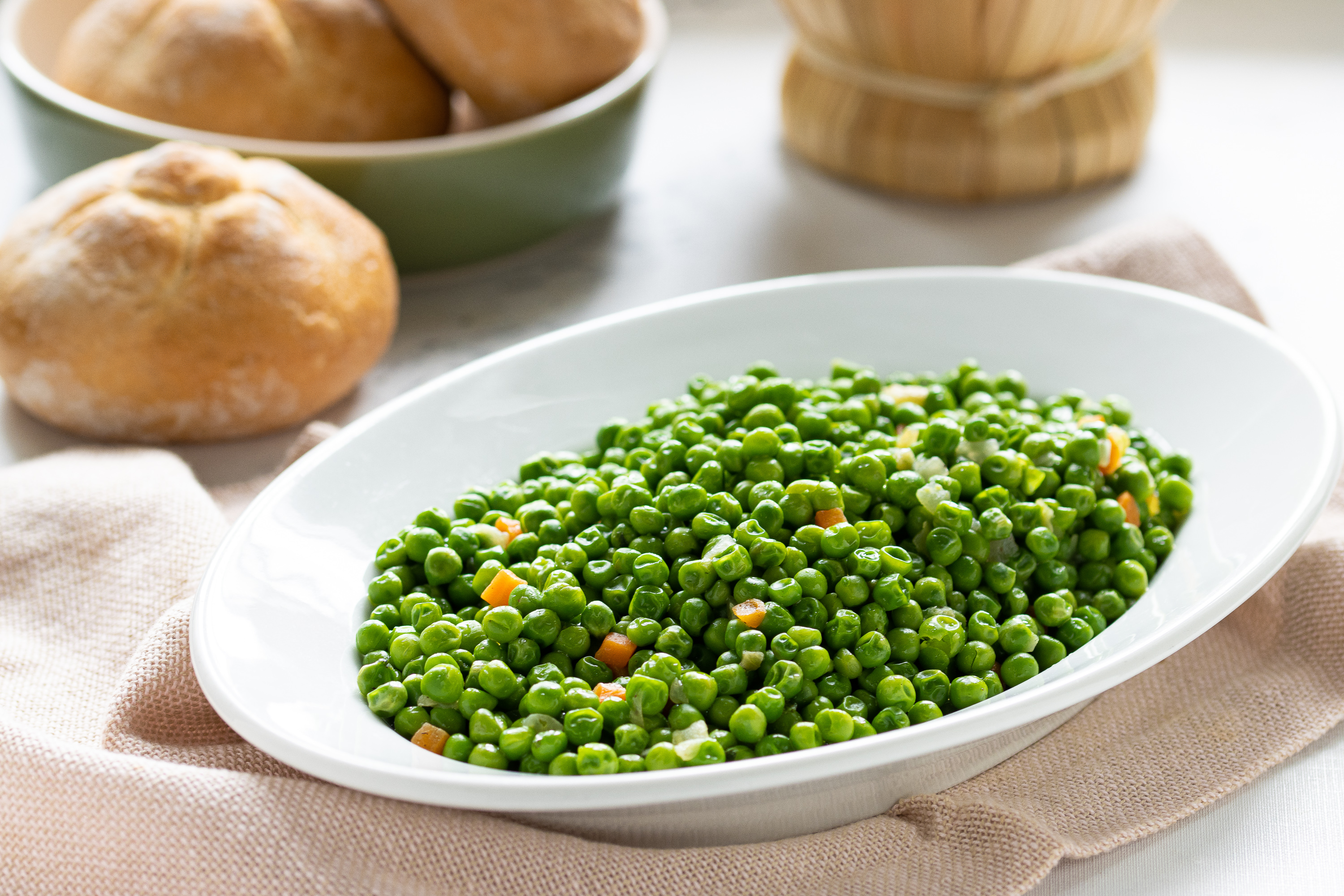 come cucinare i piselli in scatola