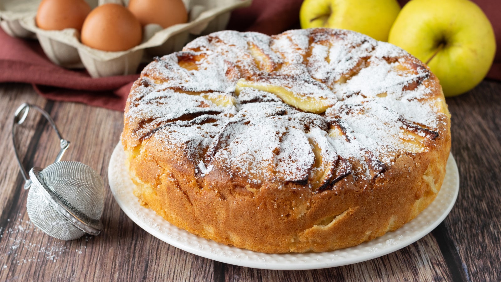 Torta di mele in friggitrice ad aria