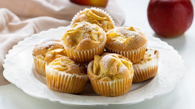 BeliceWeb.it - Soffici muffin alle mele con questa ricetta semplice e veloce