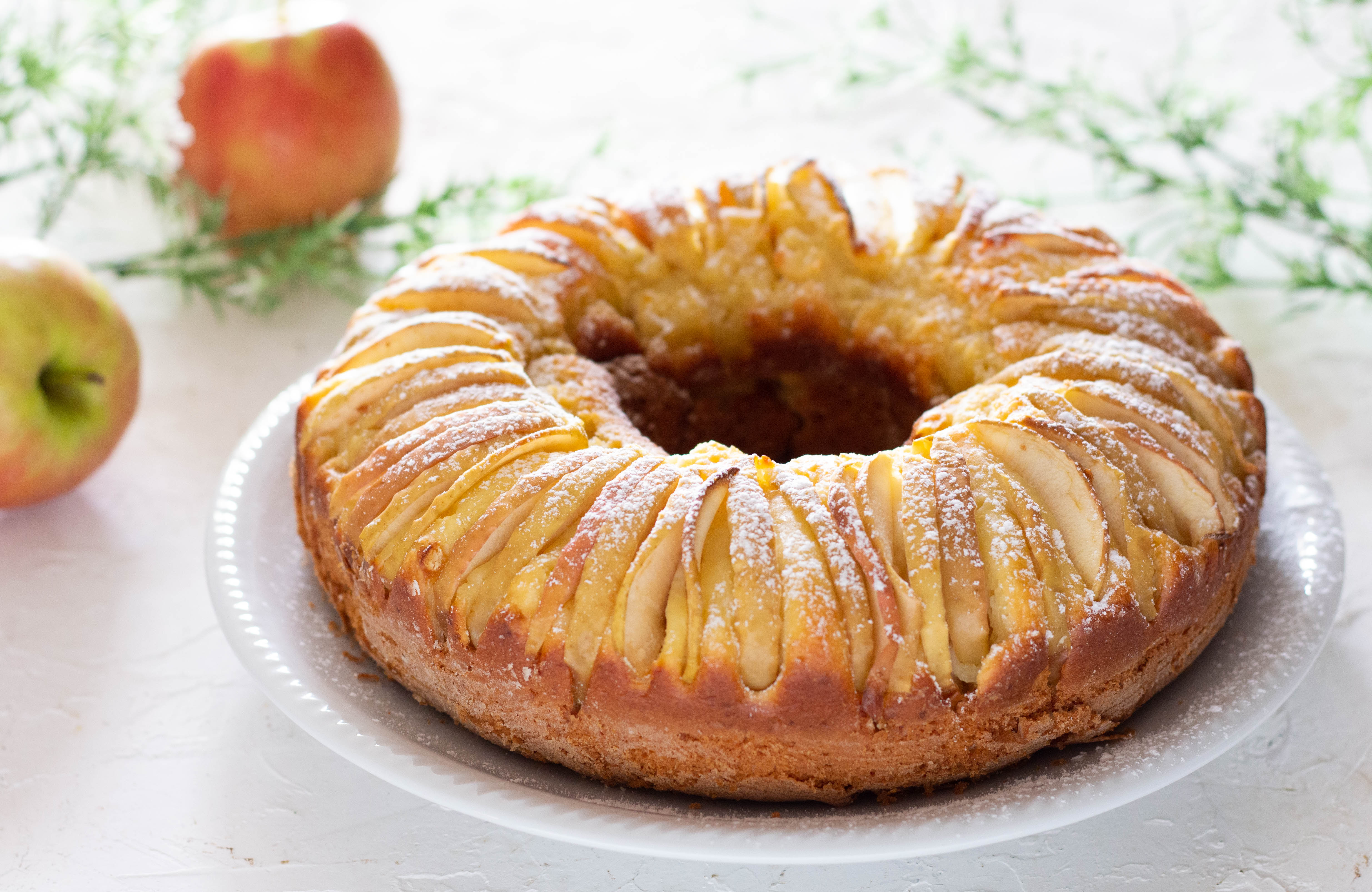 torta semplice con le mele