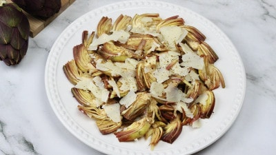 Insalata di carciofi crudi