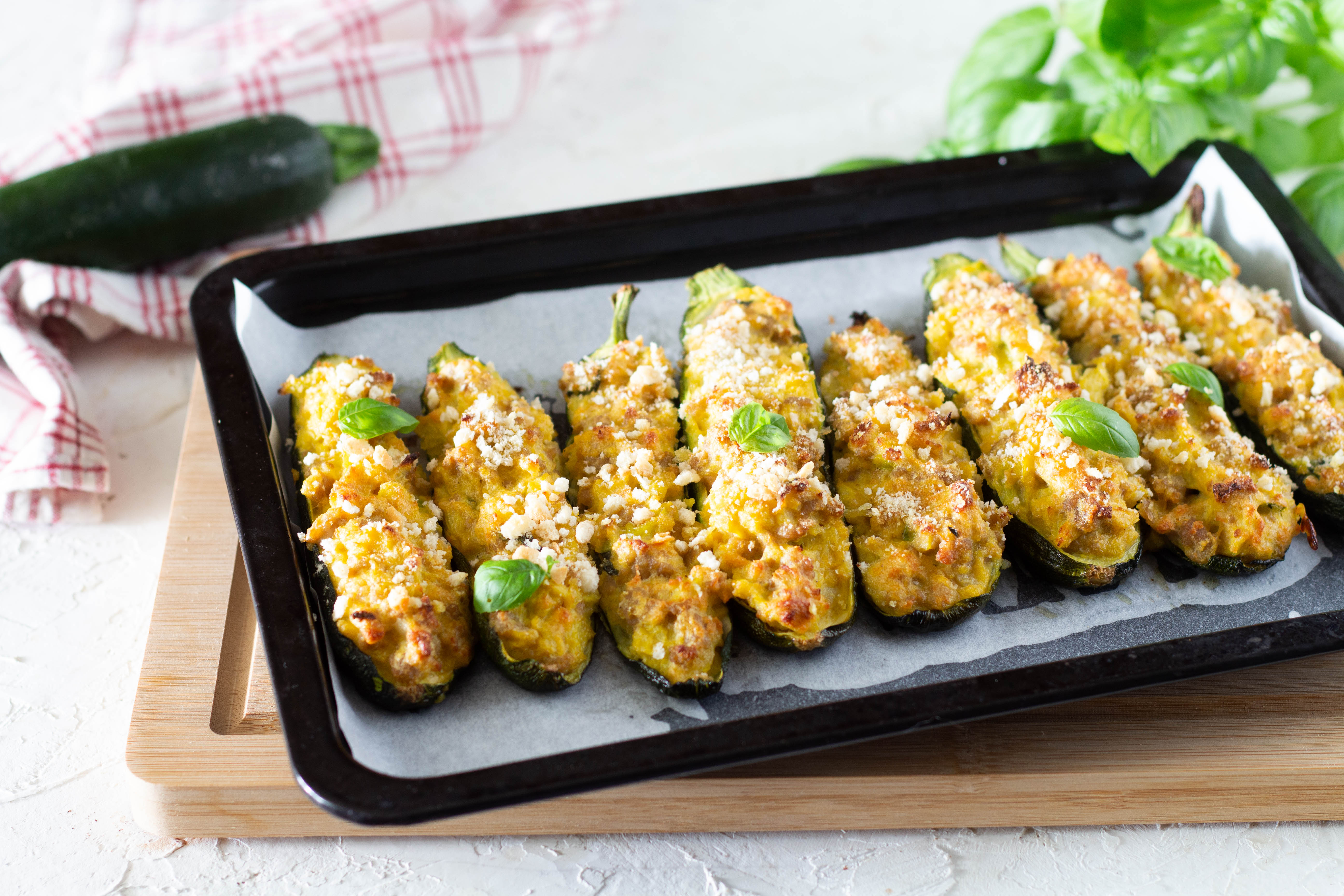 Zucchine ripiene: la ricetta classica della nonna facile e gustosa ...