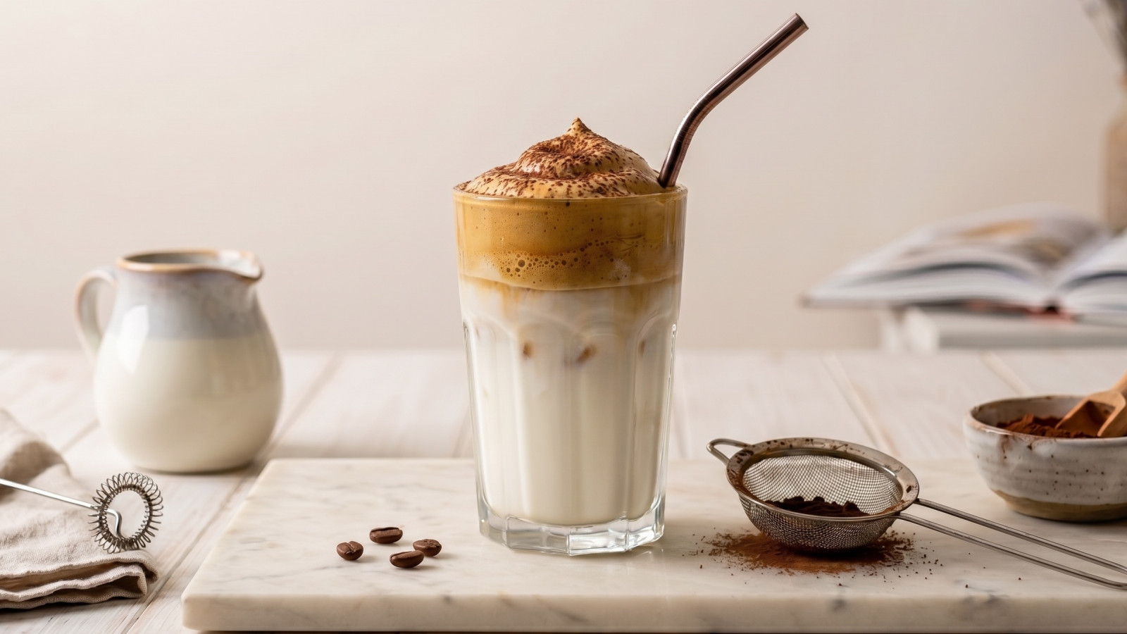 Dalgona coffee