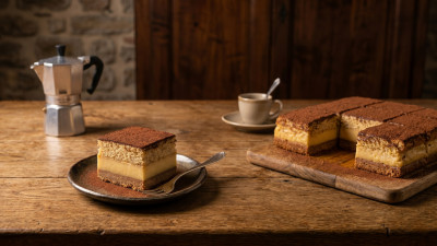 Torta magica al caffè espresso