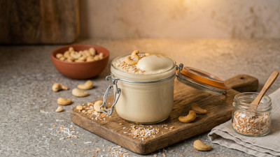 Burro di anacardi e cocco