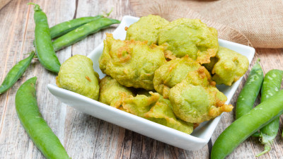 Frittelle di Baccelli di Piselli