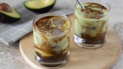 Avocado Iced Latte (Avolatte) Cremoso e Rinfrescante