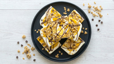 Barrette gelato yogurt e mango