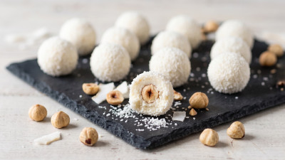 Tartufini cocco e ricotta