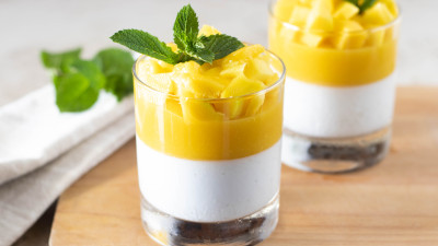 Budino Cremoso Cocco e Mango