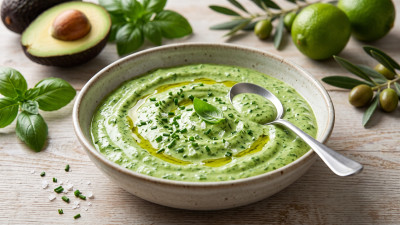 Salsa verde cremosa allo yogurt