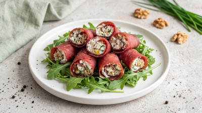 Involtini di bresaola e caprino