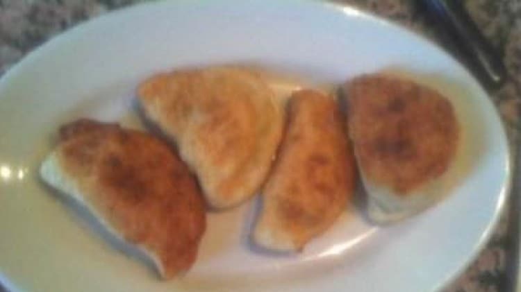 Panzerotti con fontina e prosciutto cotto