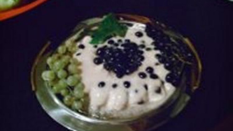 Panna cotta all'uva