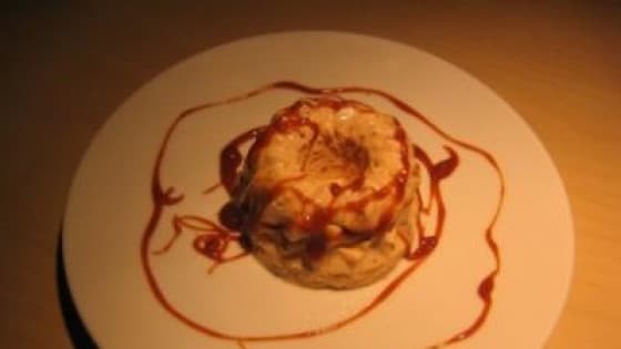 Bavarese alla banana e dulce de leche