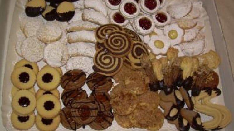 Assortimento di biscotti e pasticcini