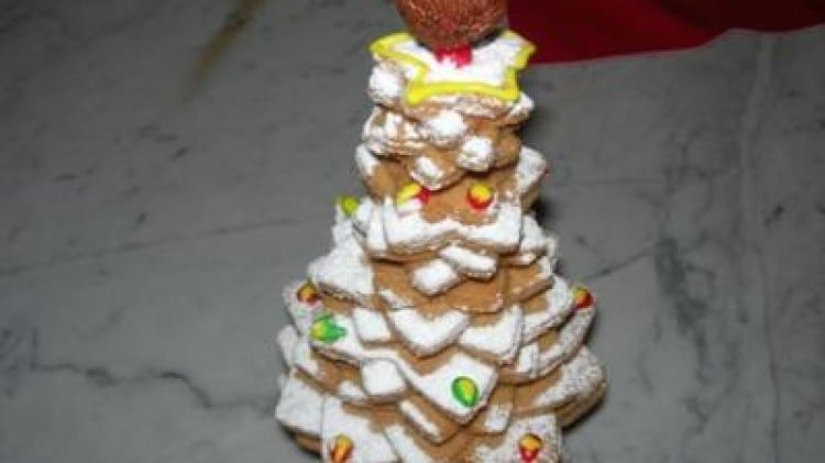 Alberello 3D di biscotti di SHARA