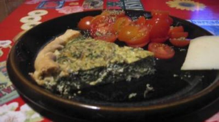 Torta di carciofi ed erbette