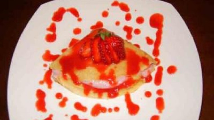 Dolce con le fragole