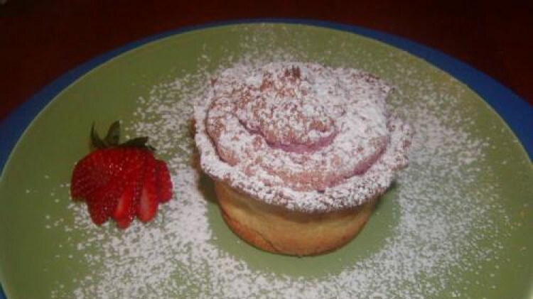 Soufflé di fragole alla russa