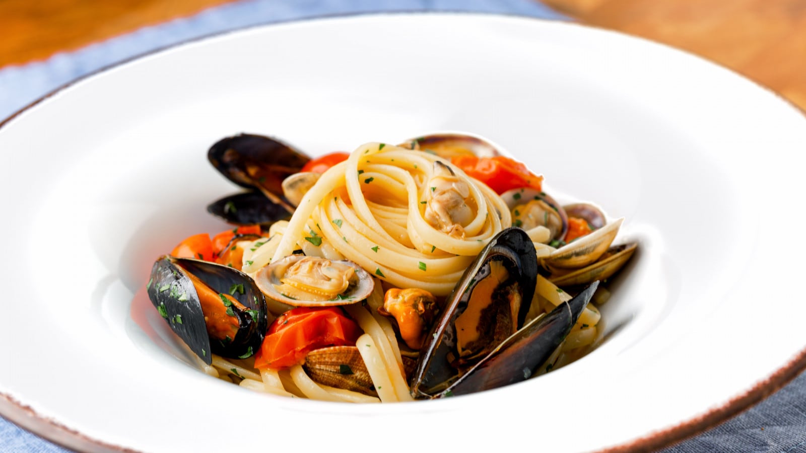 Linguine cozze e vongole