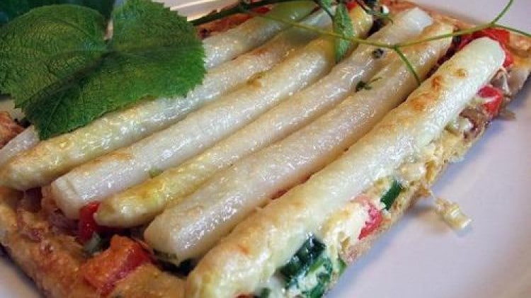 Torta di asparagi