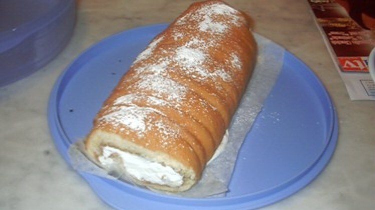 Rotolo con panna
